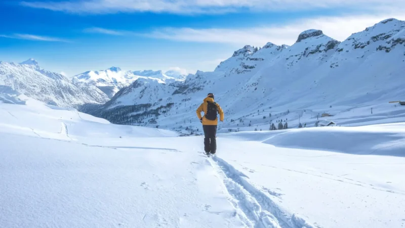 Explore the stunning snowy landscapes of Trentino-South Tyrol with ski touring adventures.